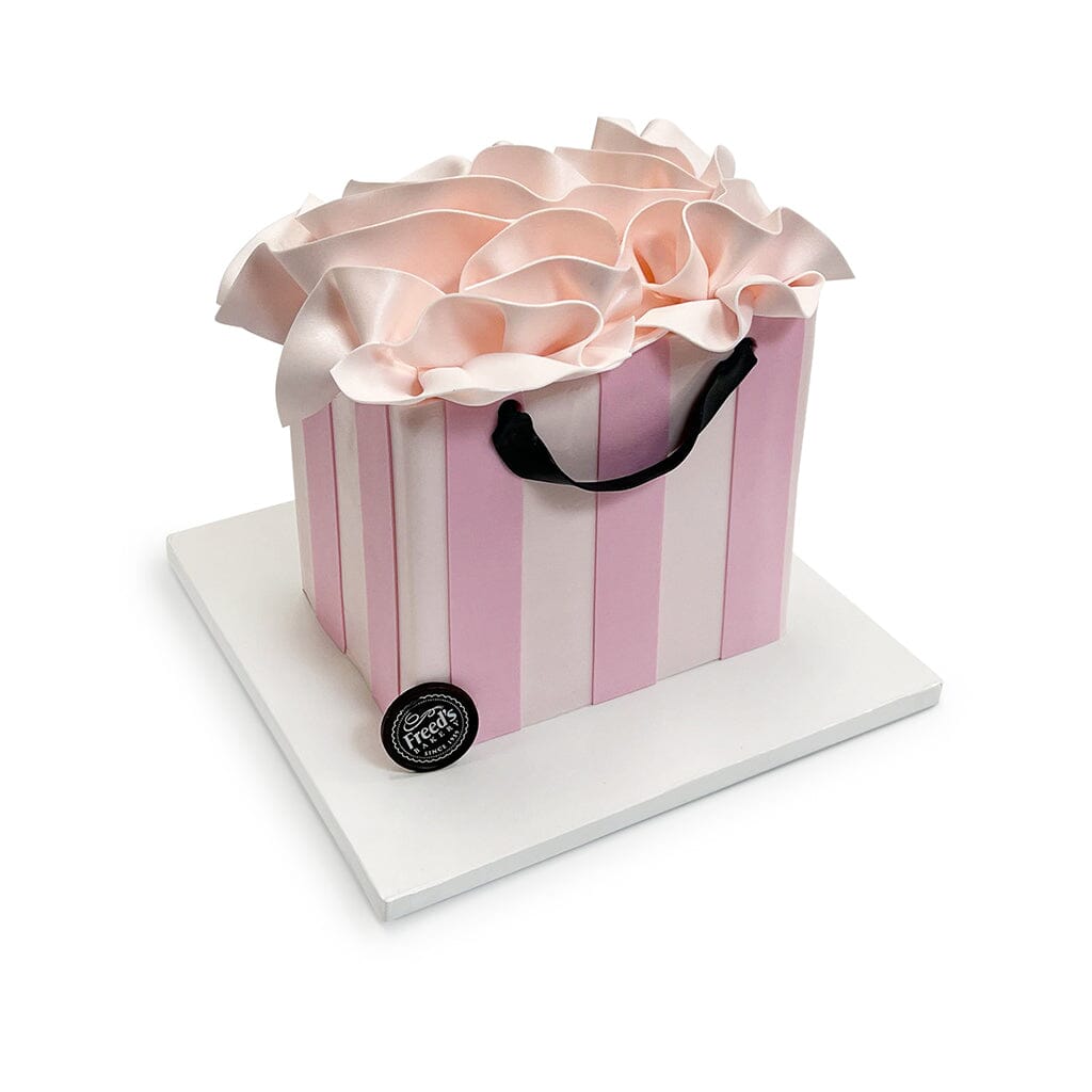 Pink Shopping Bag Theme Cake Freed's Bakery 