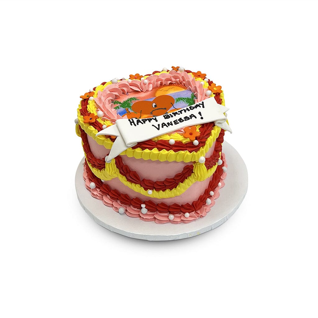 Love Bunny Theme Cake Freed's Bakery