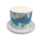 Blue Burst Theme Cake Freed's Bakery