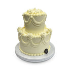 Vintage Rose Affair Wedding Cake Freed's Bakery