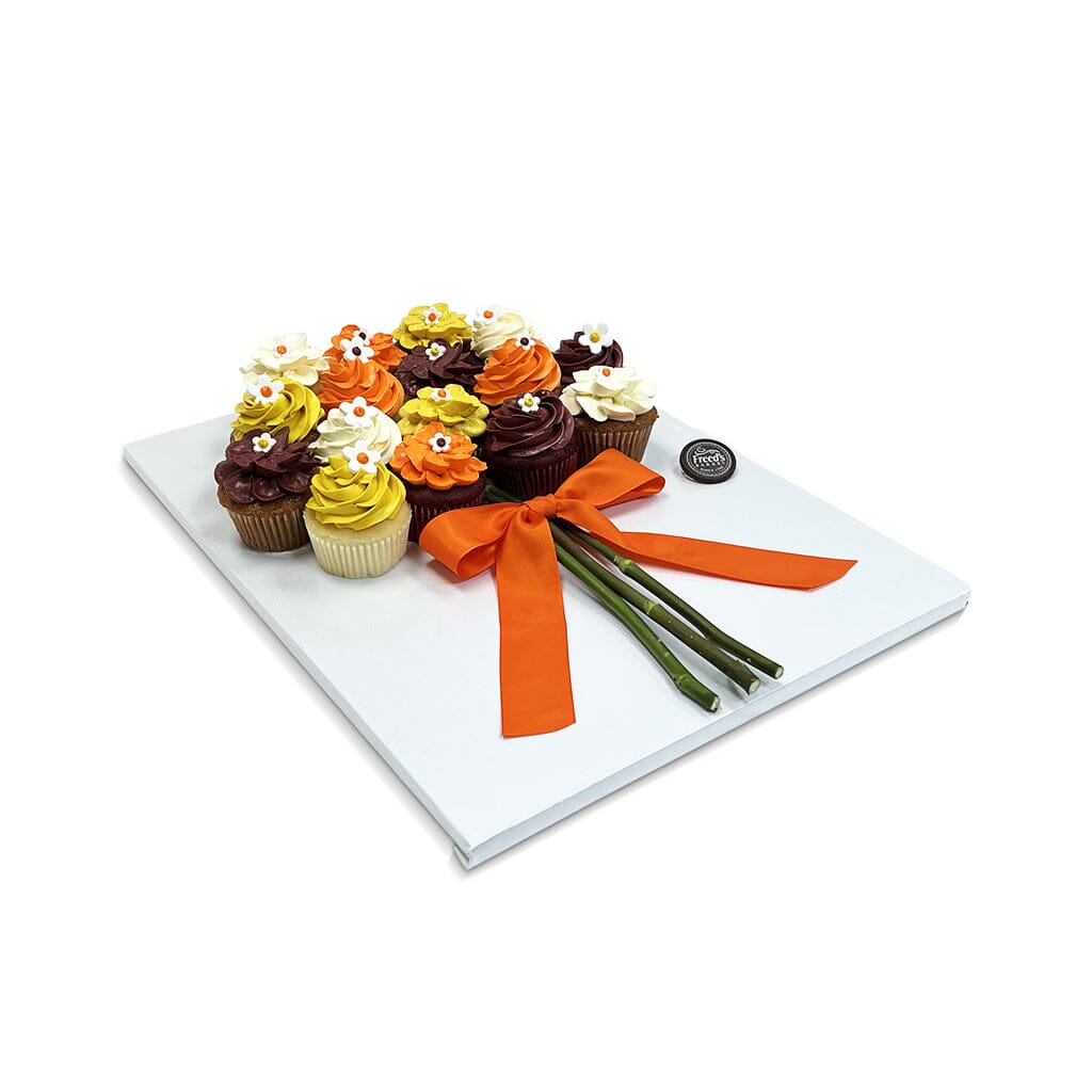 Fall Bouquet Theme Cupcake Freed's Bakery