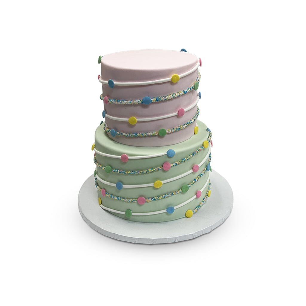 Pastel Strings Theme Cake Freed's Bakery