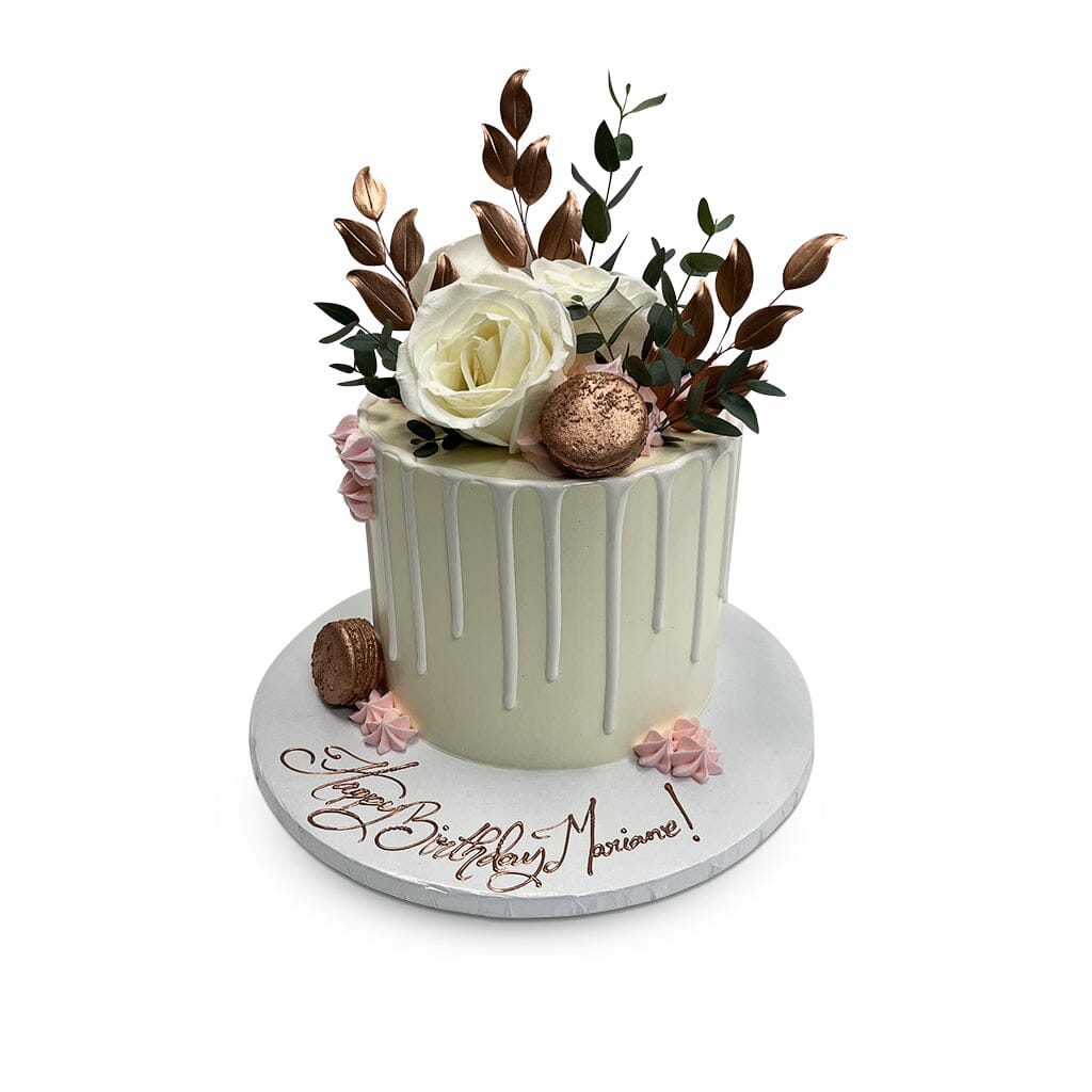 Vintage Drip Theme Cake Freed's Bakery