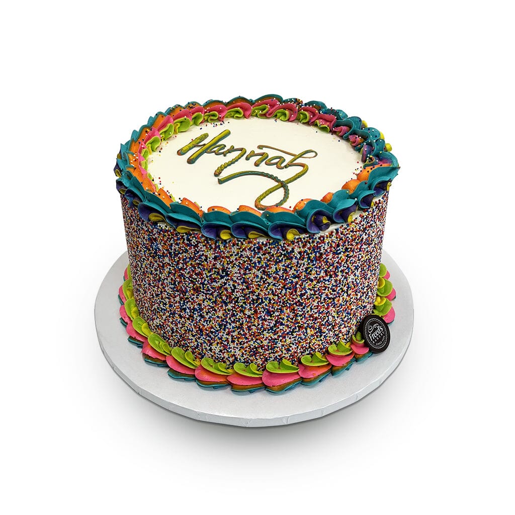 Countless Colors Theme Cake Freed's Bakery