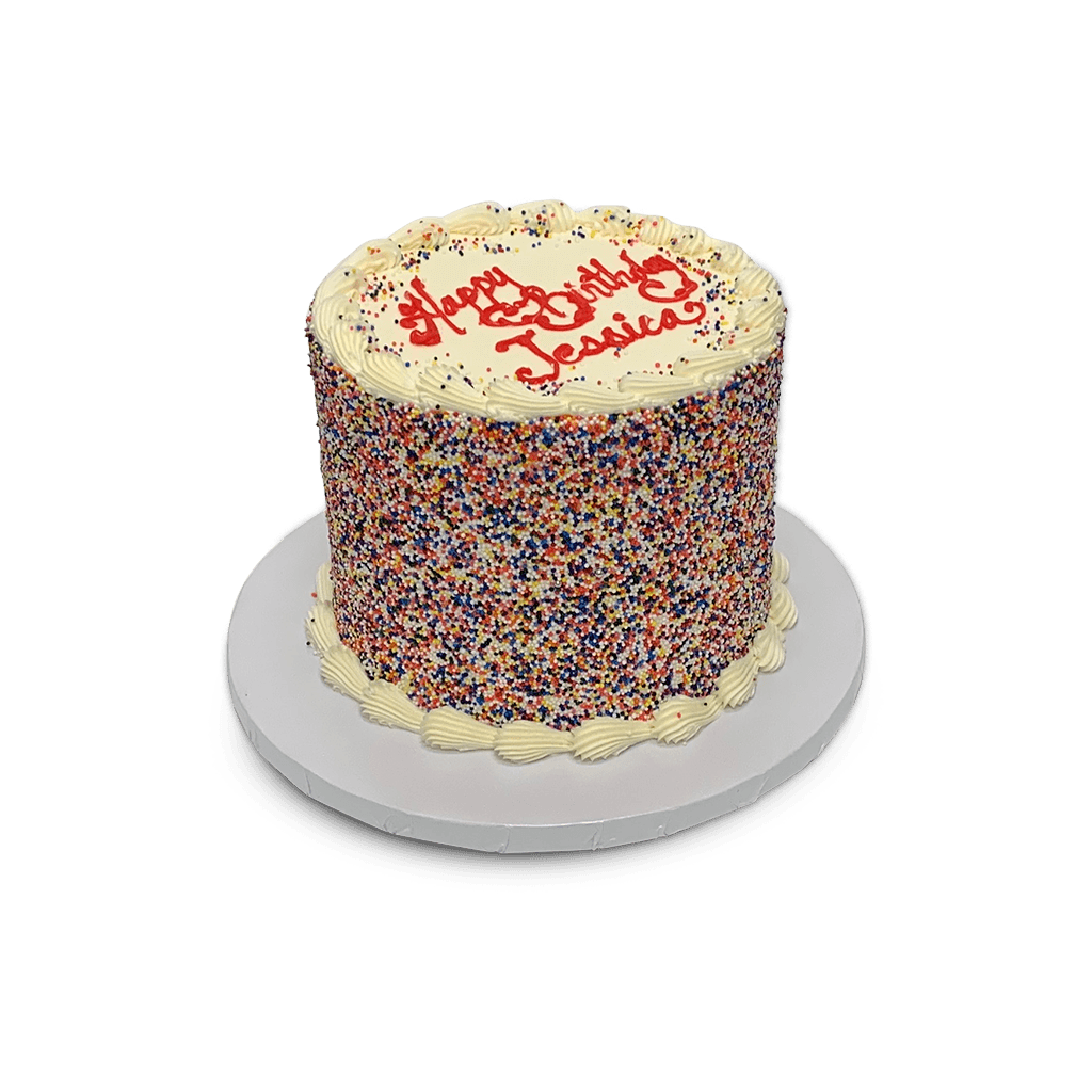 Sprinkle Sprinkle Icing Cake Theme Cake Freed's Bakery