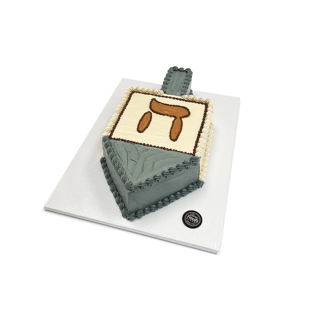 Hanukkah Dreidel Theme Cake Freed's Bakery