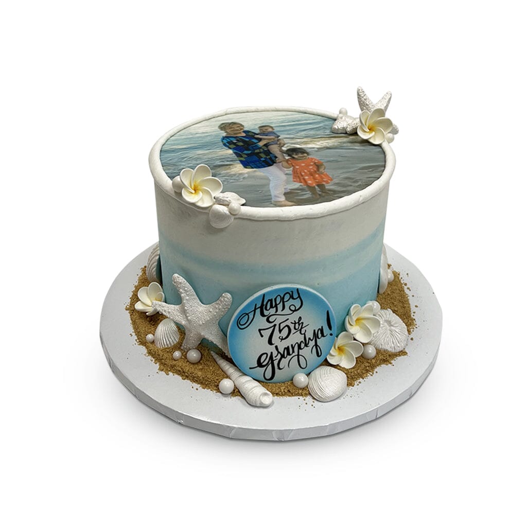 Perfect Beach Memory Theme Cake Freed's Bakery
