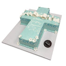 Icing Bow Blessing Theme Cake Freed's Bakery