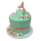 Lady of the sea Theme Cake Freed's Bakery