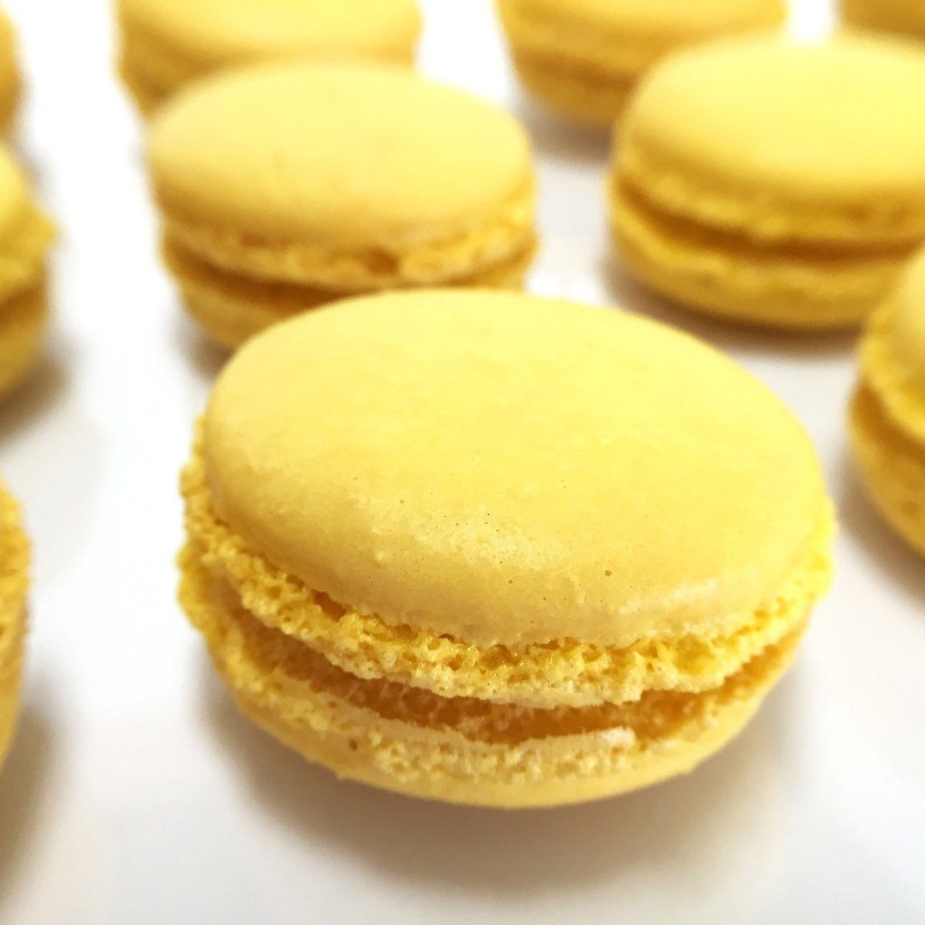 Lemon French Macaron French Macaron Freed's Bakery
