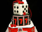 Lucky Black Wedding Cake Freed's Bakery