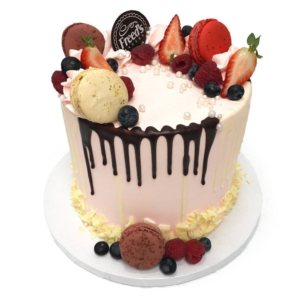 Pearls & Macarons Cake Freed's Bakery
