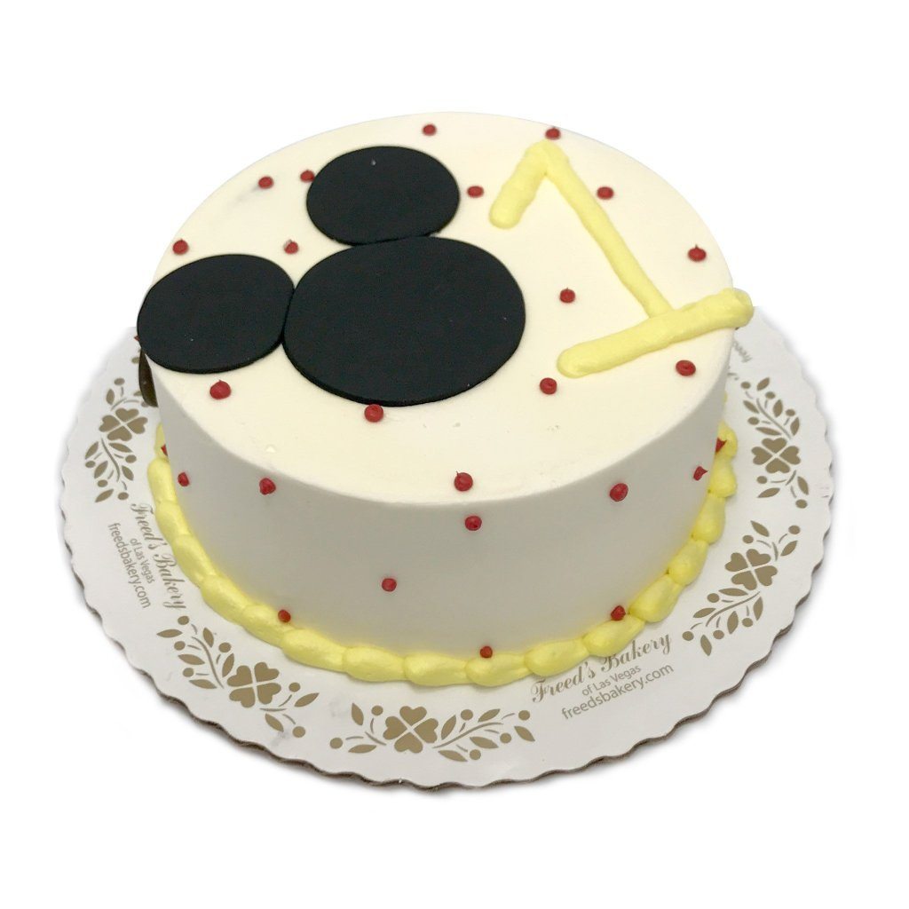 Mickey Birthday Smash Theme Cake Freed's Bakery