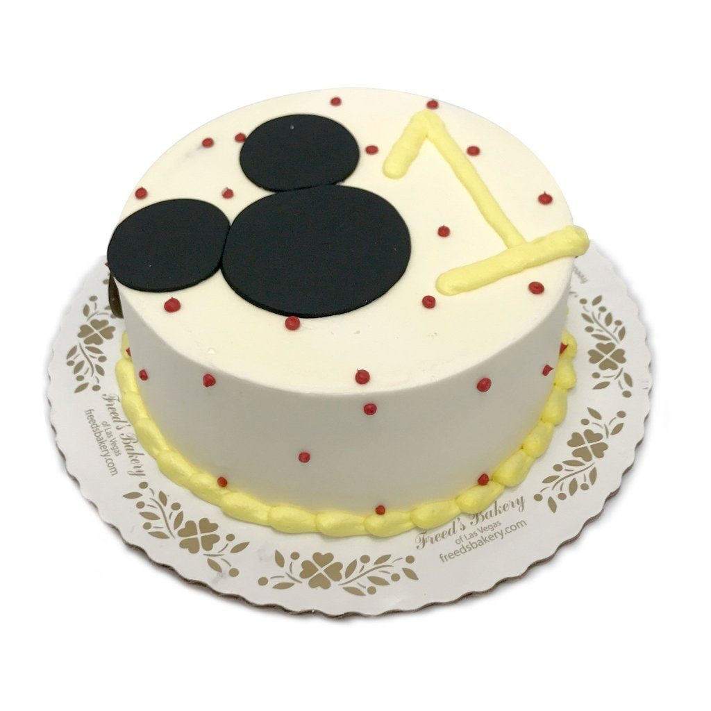 Mickey Birthday Smash Theme Cake Freed's Bakery 
