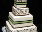 Modern Delight Wedding Cake Freed's Bakery