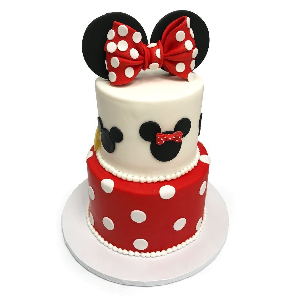 Mousey Red Theme Cake Freed's Bakery 