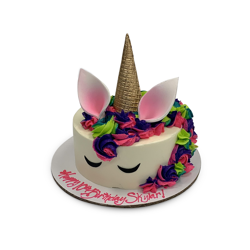Mini Unicorn Spirit Animal Birthday Cake Theme Cake Freed's Bakery