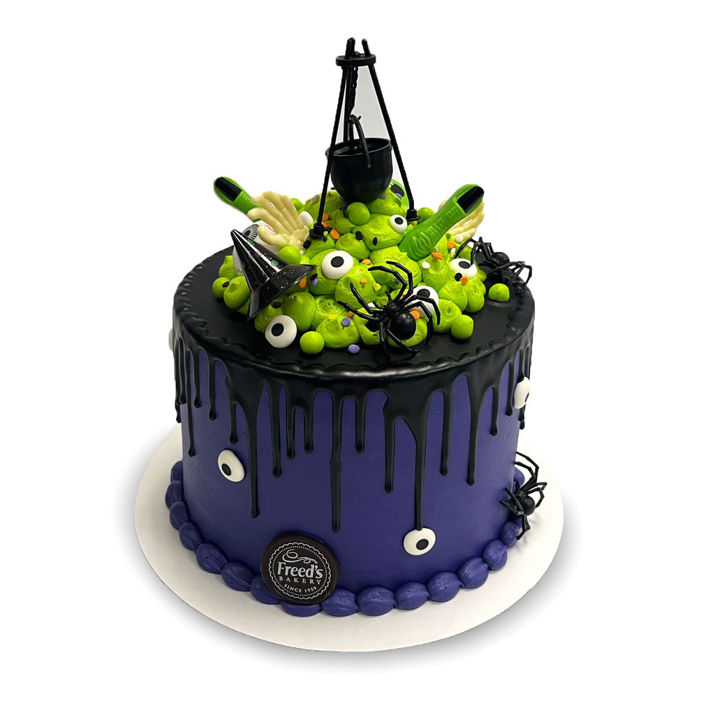 Toil and Trouble Theme Cake Freed's Bakery 