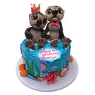 Otter Half Theme Cake Freed's Bakery