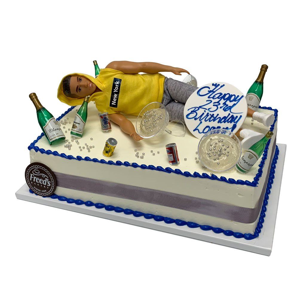 Party Foul Theme Cake Freed's Bakery