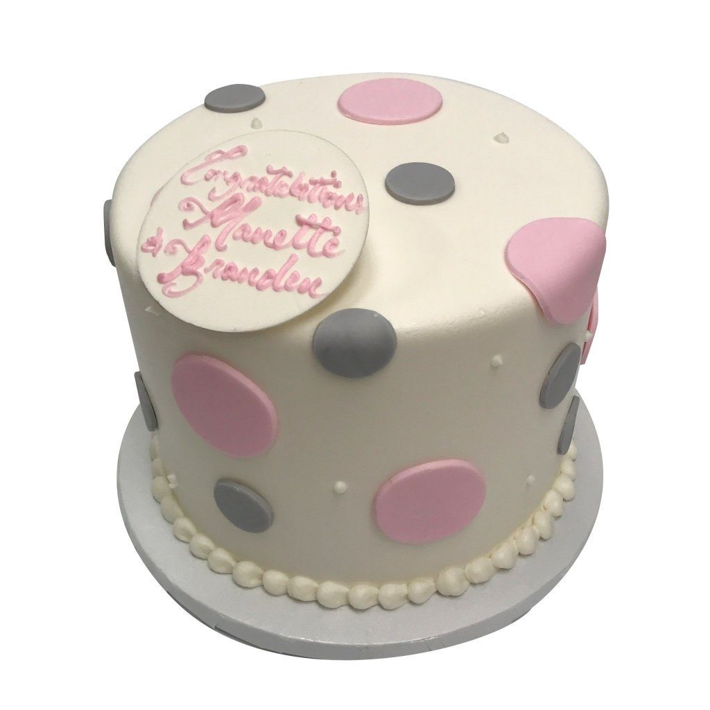 Pastel Dots Cake Freed's Bakery 