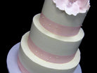 Pink Magnolia Wedding Cake Freed's Bakery