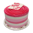 Pink Birthday Theme Cake Freed's Bakery