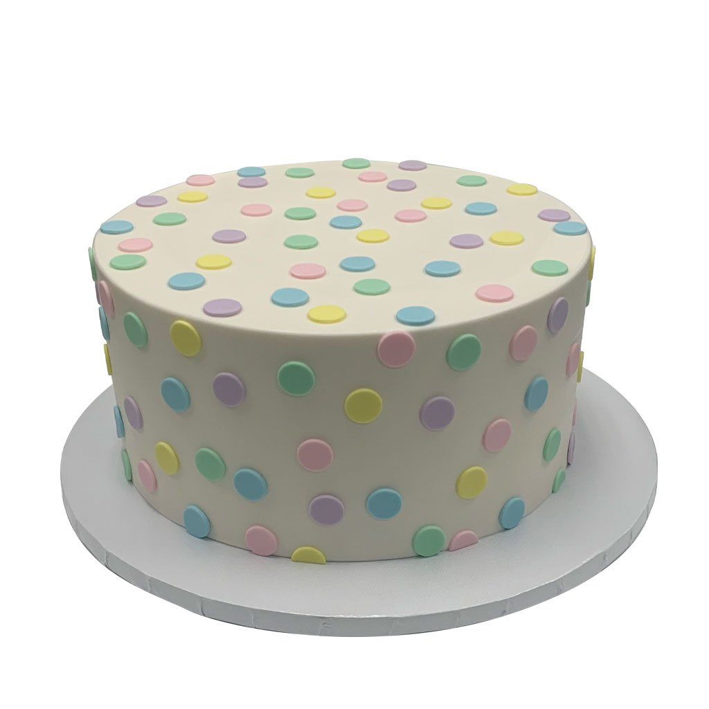 Polka Dot Surprise Theme Cake Freed's Bakery 