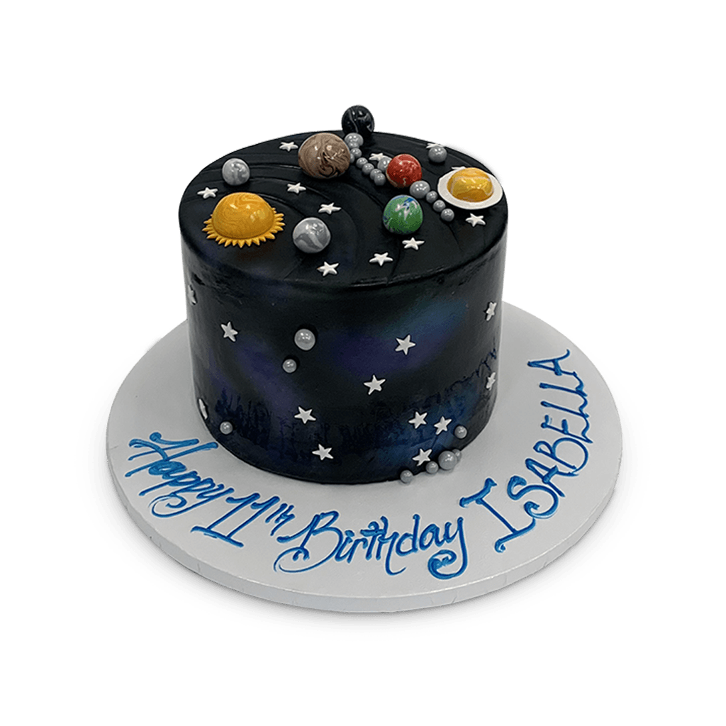 Solar System Theme Cake Freed's Bakery