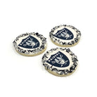 Raiders Cookies Cutout Cookie Freed's Bakery One Dozen Cookies Round