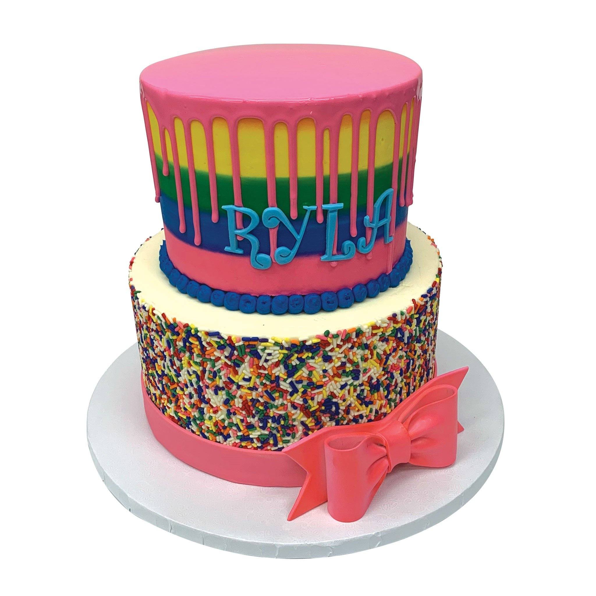 Rainbow Party Theme Cake Freed's Bakery