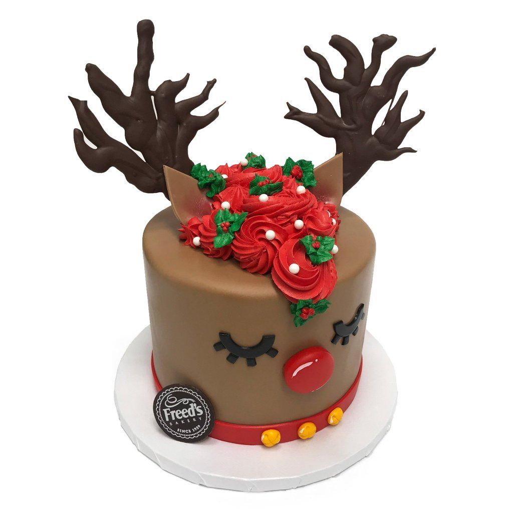 Red Nose Theme Cake Freed's Bakery