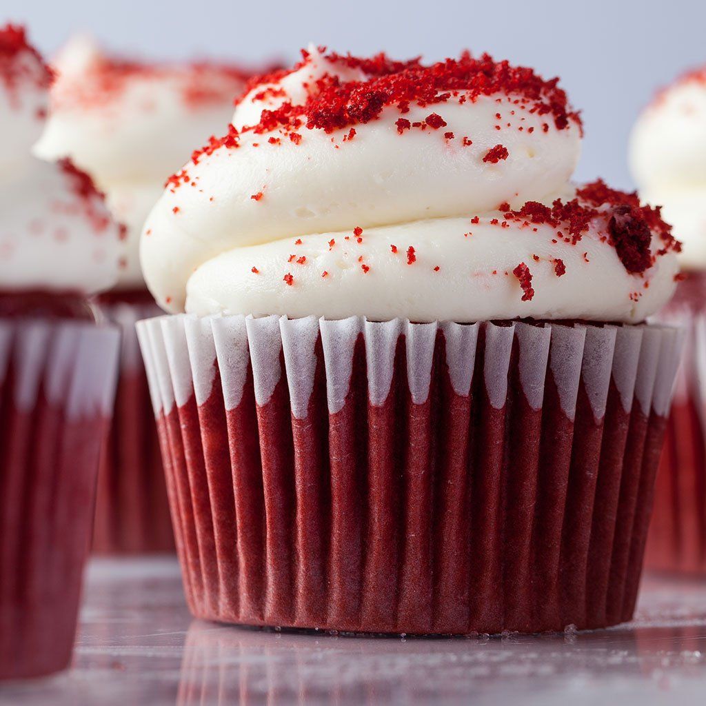 Red Velvet Vegas Cupcake Cupcake Freed's Bakery