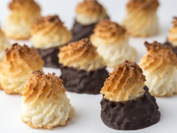 Chocolate Dipped Coconut Macaroon (Nationwide Shipping) Cookie Freed's Bakery
