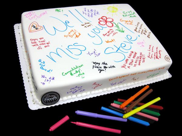 Canvas Cake Cake Freed's Bakery