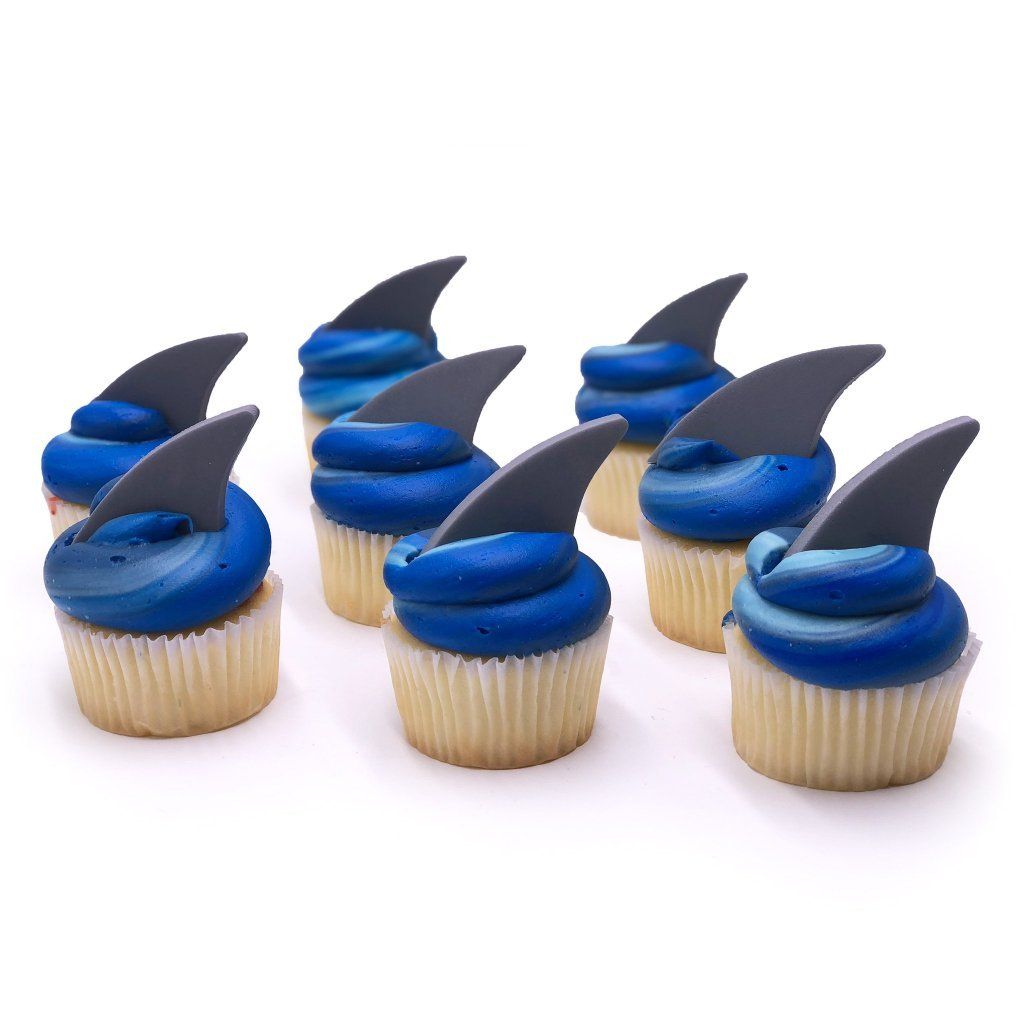 Shark Cupcake Cupcake Freed's Bakery