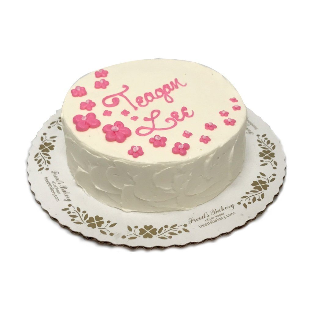 Smashingly Floral Theme Cake Freed's Bakery