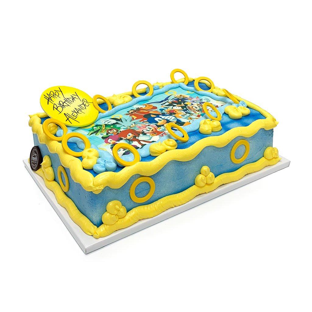 Speed's My Game Birthday Cake Theme Cake Freed's Bakery