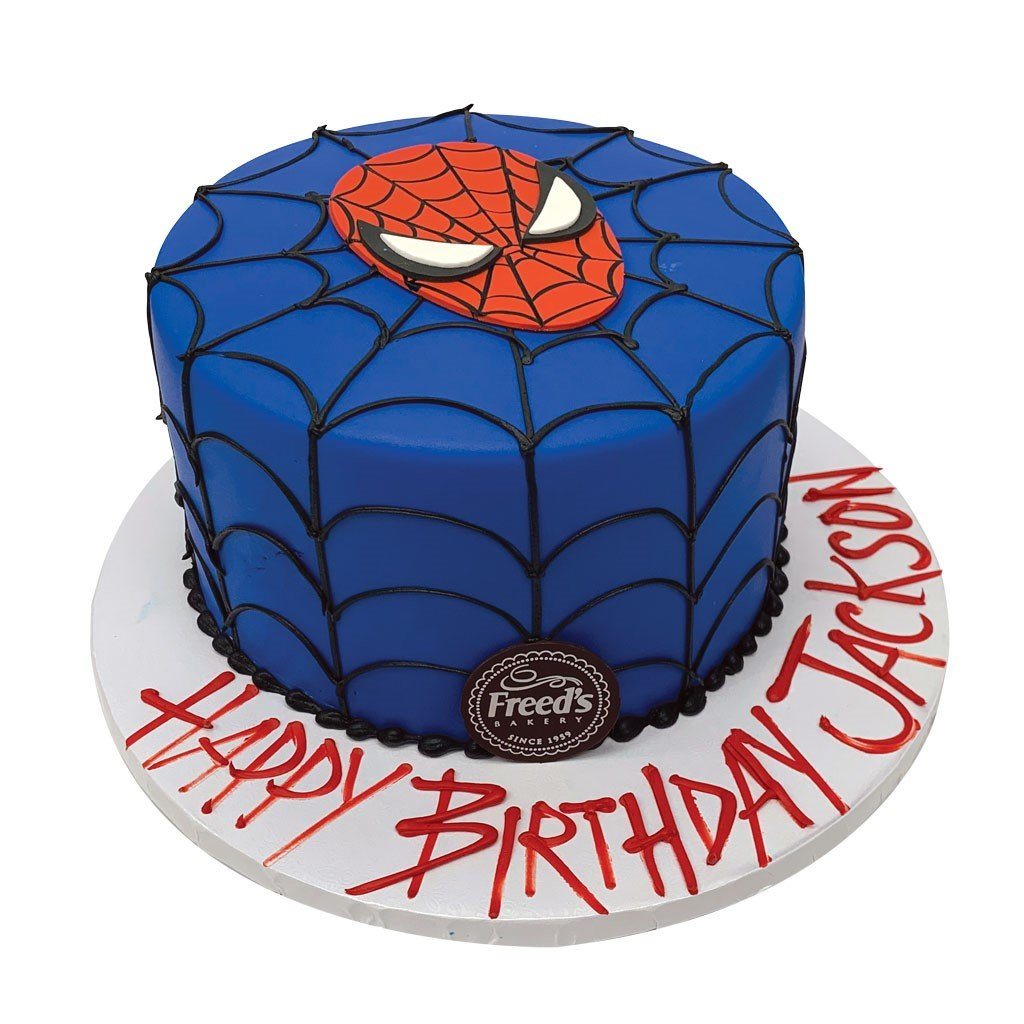 Spidey Senses Theme Cake Freed's Bakery