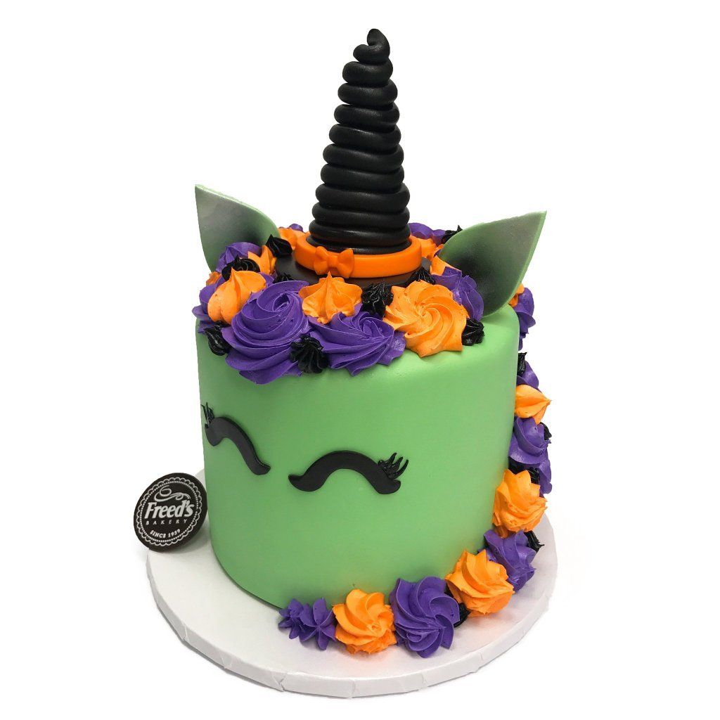 Unicorn Witch Theme Cake Freed's Bakery 