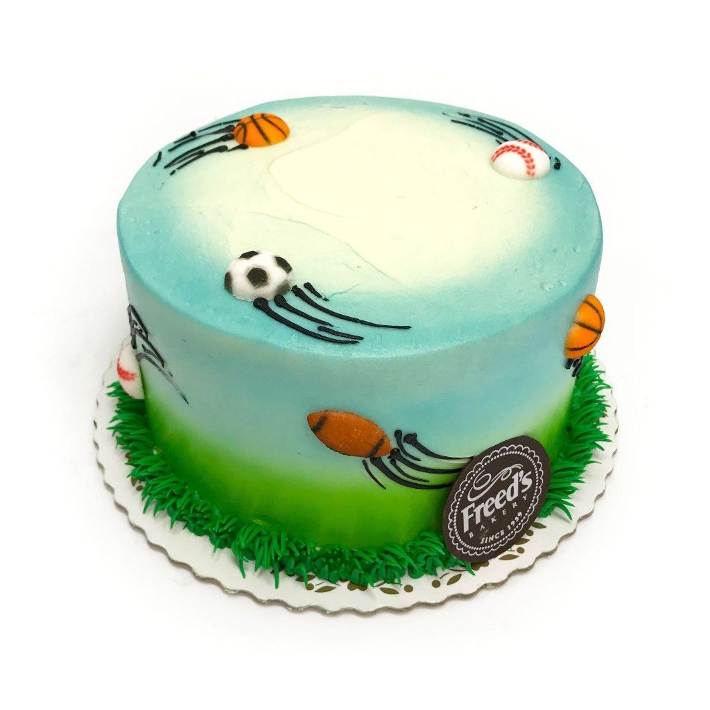 Sports Cake Theme Cake Freed's Bakery