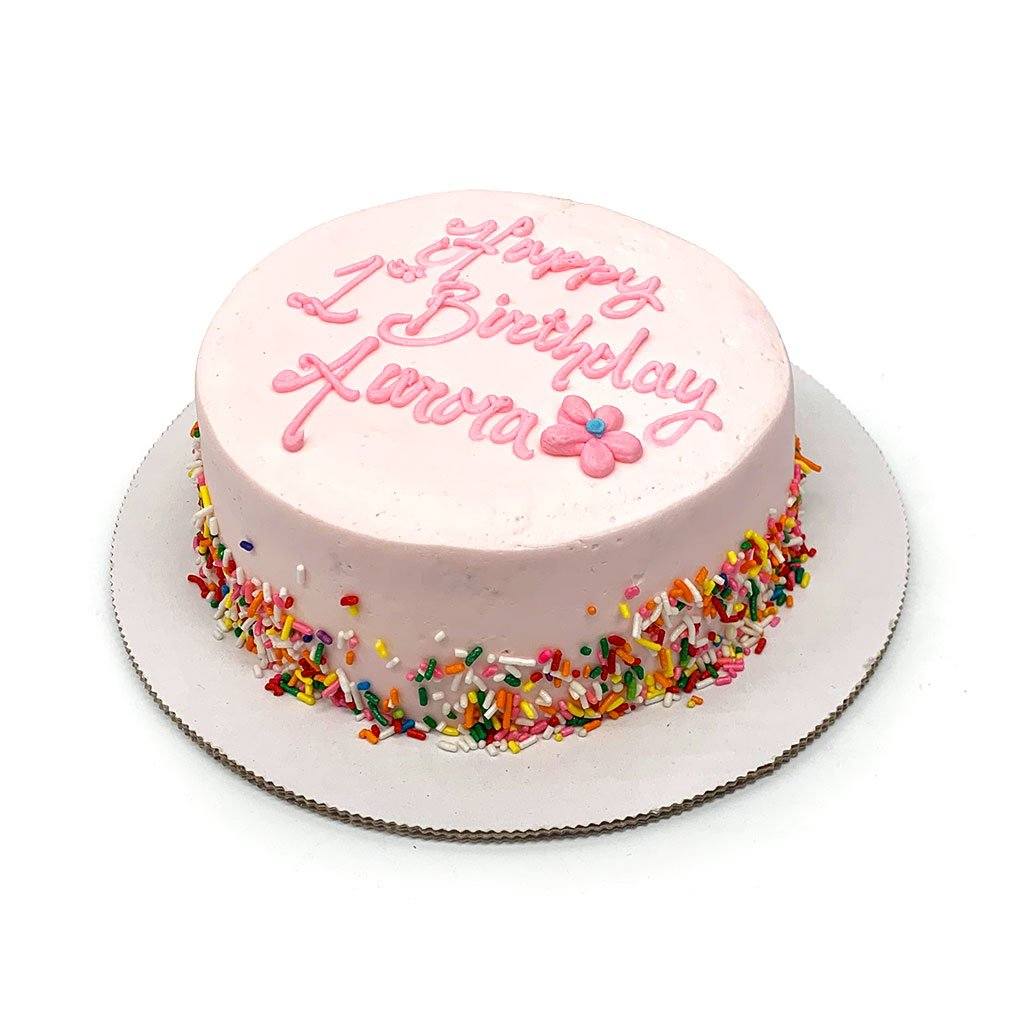 Sprinkle Smash Theme Cake Freed's Bakery