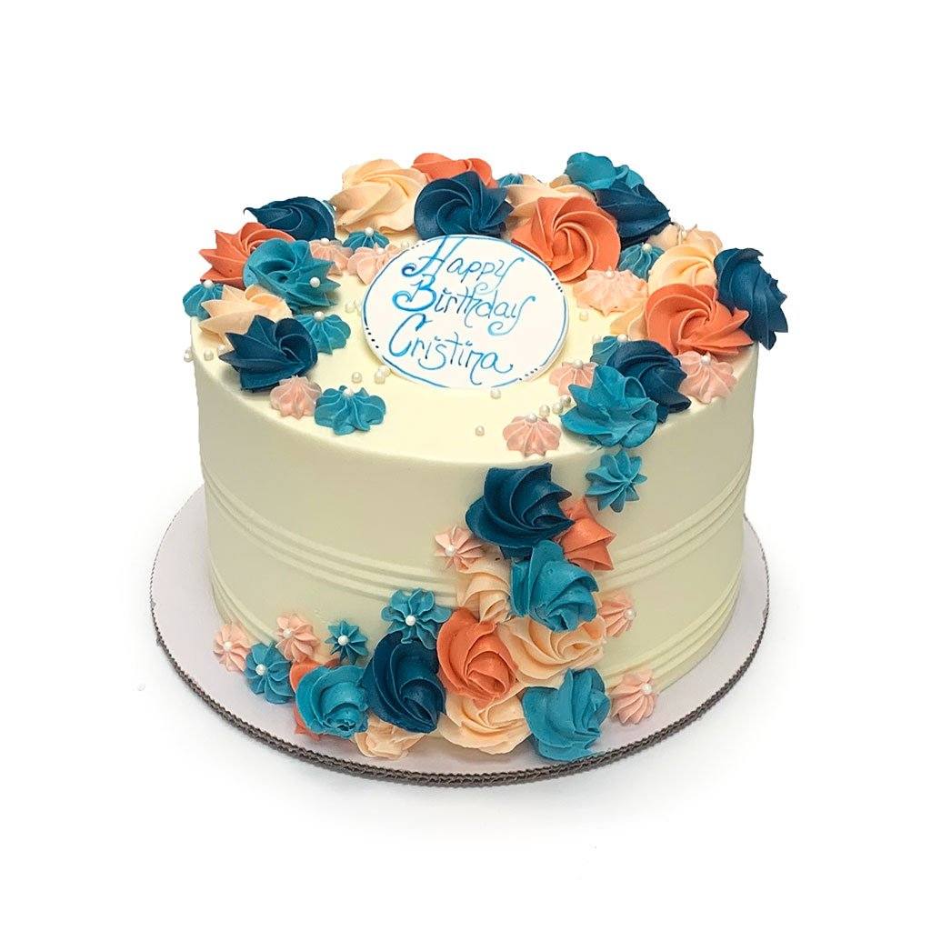 Star Cascade Birthday Cake Theme Cake Freed's Bakery