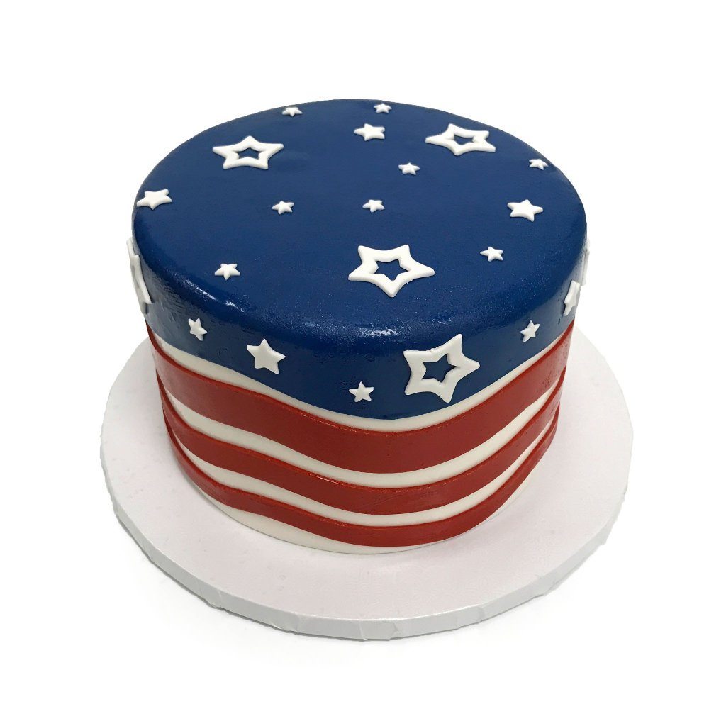 Stars And Stripes Theme Cake Freed's Bakery