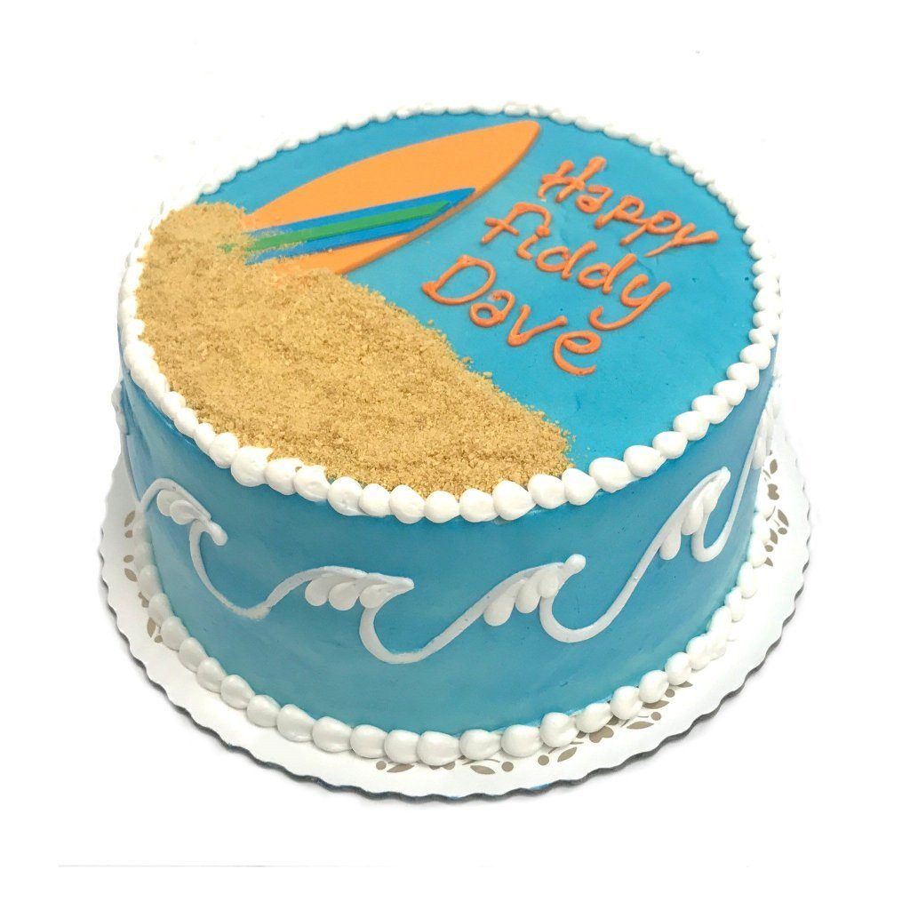 Surfs Up Theme Cake Freed's Bakery