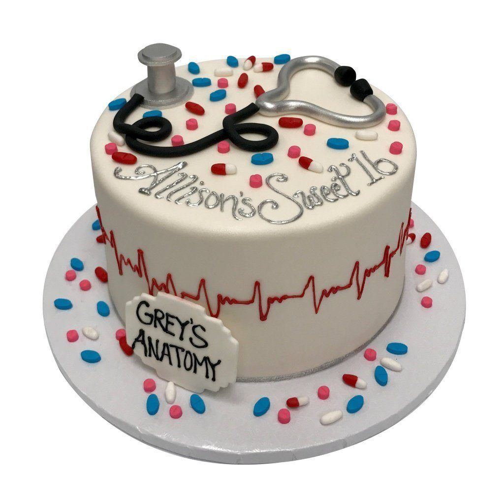 Sweet Medicine Theme Cake Freed's Bakery