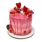 Sweetheart Stripes Theme Cake Freed's Bakery