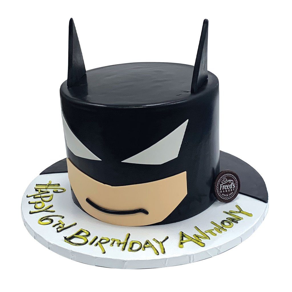 The Caped Crusader Theme Cake Freed's Bakery 