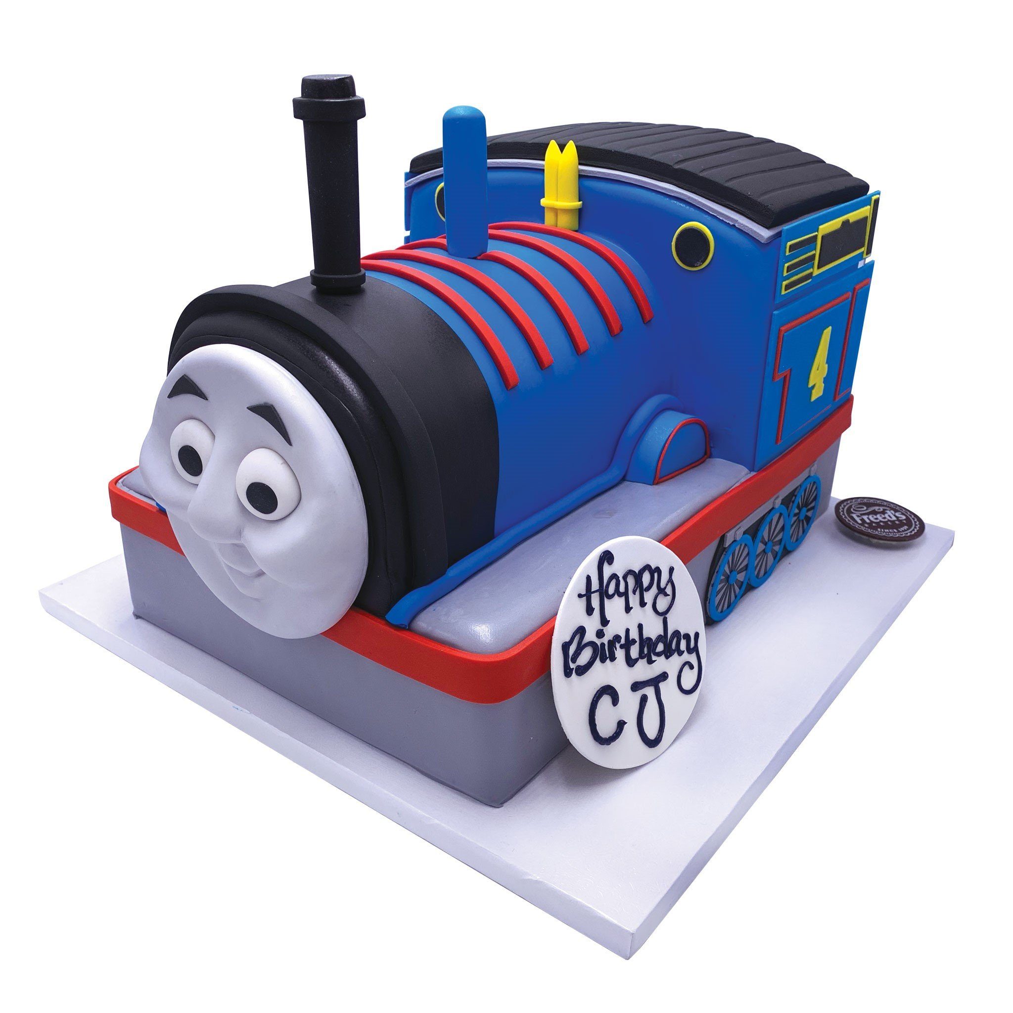 Traintastic Birthday Theme Cake Freed's Bakery