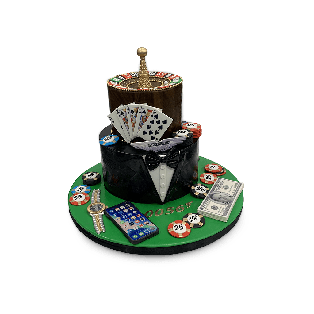 Casino Royale Cake Theme Cake Freed's Bakery